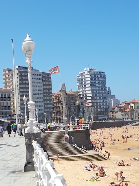 La Escalerona, monumento en Gijón
